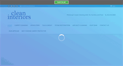 Desktop Screenshot of cleaninteriors.us
